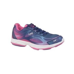 Ryka Blue & Coral Devotion Plus 2 Walking Sneakers Women’s Size 7